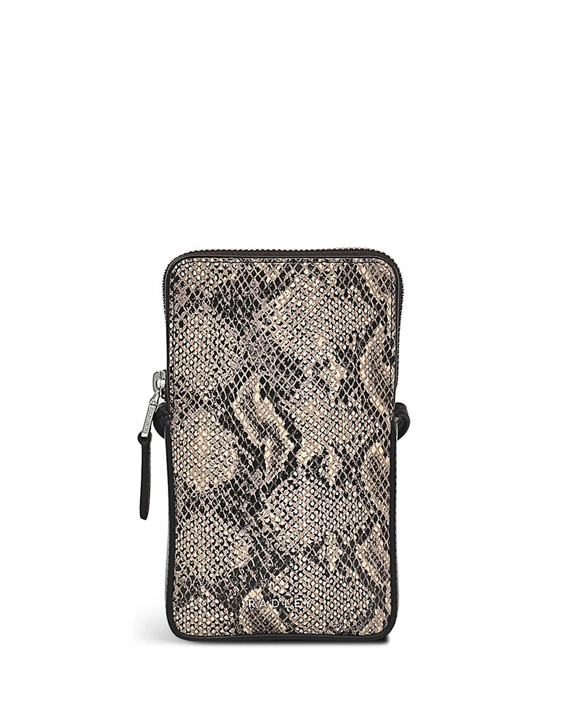 Radley London Oak Street - Faux Snake Medium Phone Crossbody Bag