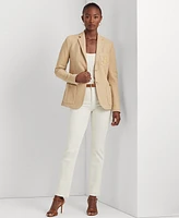 Lauren Ralph Petite Slim-Fit Jacquard Blazer