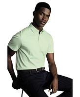 Charles Tyrwhitt Men's Plain Short Sleeve Jersey Polo