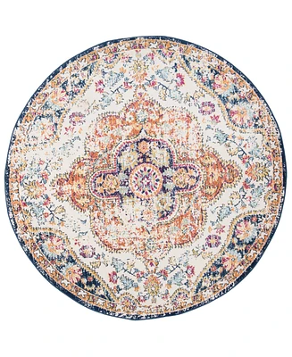 Main Street Rugs Lyon LYN836 8'x8' Round Area Rug