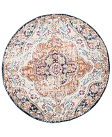 Main Street Rugs Lyon LYN836 8'x8' Round Area Rug