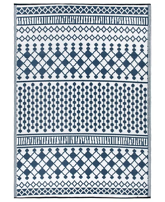 Main Street Rugs Hana Outdoor 6073 7'10x10' Area Rug