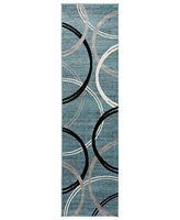 Main Street Rugs Alba 377 2'7"x6' Area Rug