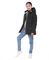 Rokka&Rolla Girls Shower Resistant Puffer Jacket Coat 4-18