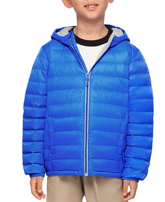 Rokka&Rolla Boys Ultra Light Packable Down Jacket, Szie 4-18