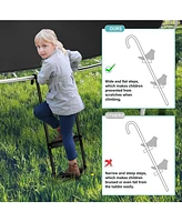 Simplie Fun Safe and Easy-to-Assemble Trampoline Ladder for Kids