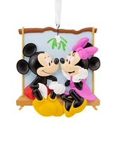 Hallmark Disney Mickey and Minnie on Swing Christmas Ornament - Multi