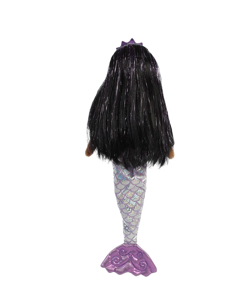 Aurora Large Sophia Sea Sparkles Enchanting Plush Toy Purple 18"
