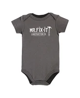 Hudson Baby Boys Cotton Bodysuits