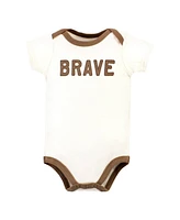 Hudson Baby Boys Cotton Bodysuits