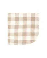 Hudson Baby Infant Boy Flannel Washcloths, Boy Woodland Pals 10Pk, One Size