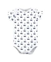 Hudson Baby Boys Cotton Bodysuits