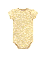 Hudson Baby Girls Cotton Bodysuits