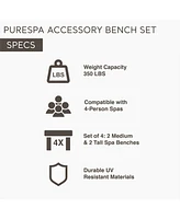 Intex 28514E 2 Medium PureSpa Accessories Benches