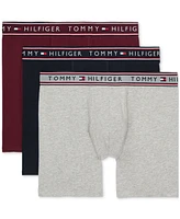 Tommy Hilfiger Men's 3-Pk. Cotton Stretch Moisture-Wicking Boxer Briefs