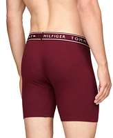 Tommy Hilfiger Men's 3-Pk. Cotton Stretch Moisture-Wicking Boxer Briefs