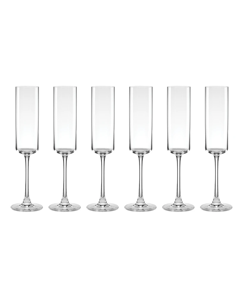 Lenox Tuscany Classics Straight Flutes, Set Of 6