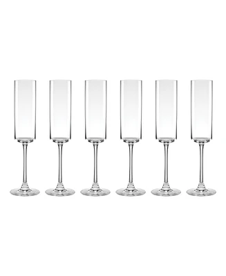 Lenox Tuscany Classics Straight Flutes, Set Of 6