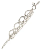 Style & Co Silver-Tone Chain Bracelet, Created for Macy's