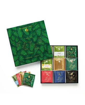 Palais des Thes Holiday Limited Edition Festive Teas Assortment Gift Set, 54 Count