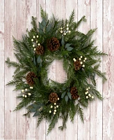 National Tree Company Inspired by Nature Wreath, 24 Inches