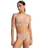 Capezio Plus Seamless Clear Back Bra