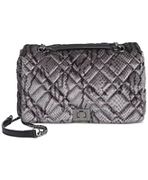 I.n.c. International Concepts Ajae Soft Snake Velvet Small Shoulder Bag, Created for Macy's