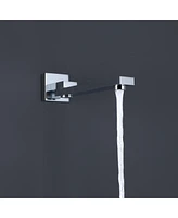 Function Temperature Control Complete Shower System With Rough-In Valve, 10 Inches Chrome