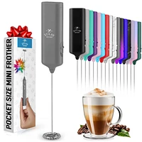 Powerful Mini Milk Frother Handheld - Electric Hand Mixer
