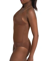 Capezio Girls Plunge Neck Mesh Midriff Leotard