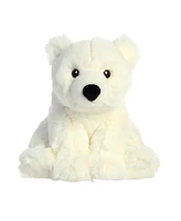 Aurora Small Polar Bear Eco Nation Eco-Friendly Plush Toy White 7.5"