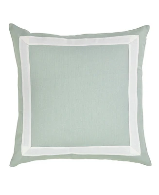 Ihi Home Linen Cotton Pillow, Mosaic White