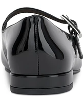 On 34th Women's Saadet Rhinestone-Buckle Mary Jane Flats, Created for Macy's