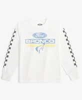 Grayson Threads Kids, The Label Big Boys Long-Sleeve Bronco Graphic T-Shirt