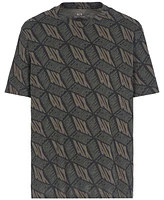 A|X Armani Exchange Men's Short Sleeve Crewneck 3D Graphic T-Shirt