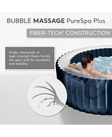 Intex 28429EP PureSpa Plus Portable 77" x 28" Inflatable Hot Tub Bubble Jet Spa