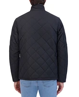 Robert Graham Men's Quilted Stand Collar Field Jacket