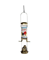 Cole's Terrific Tubular Polycarbonate Wild Bird Feeder, Gold