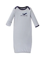 Luvable Friends Baby Boys Junior Breathable Cotton Sleepwear Wraps
