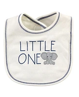 Touched By Nature Organic Cotton Bibs, 5-Pack