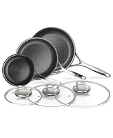 DiamondClad by Livwell 6-Pc. Hybrid Nonstick Frying Pan Set