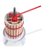 Slickblue 1.6 Gallon Fruit Wine Press Cider Juice Maker Tool