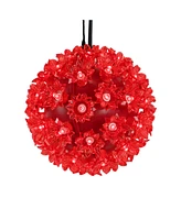 Northlight Led Starlight Sphere Hanging - 6-Inch - Red Lights