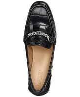 Lauren Ralph Women's Winslet Chain Hardware Loafer Pumps