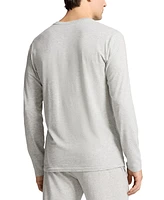 Polo Ralph Lauren Men's Long-Sleeve Crewneck Pajama Shirt