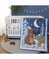 The Peanutshell Crib Bedding Set for Baby Boys, Under the Stars, 3 Pieces