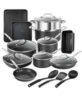 GraniteStone 20-Piece Ultra-Durable Non-Stick Express Cookware and Bakeware Set