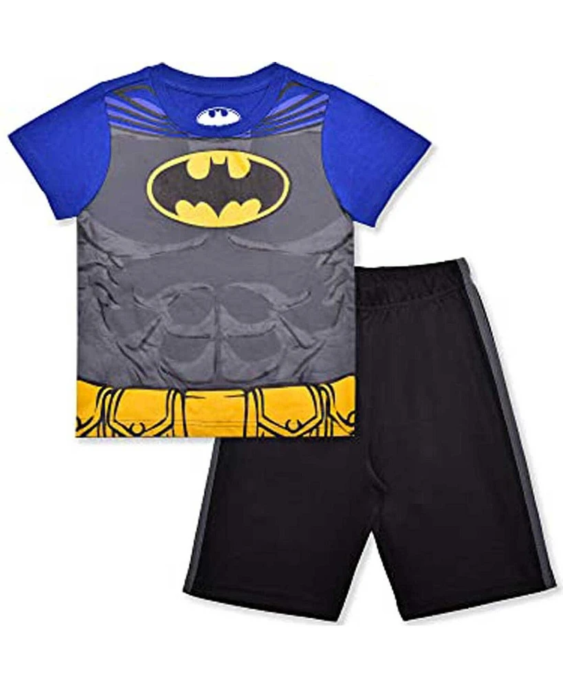 Children's Apparel Network Preschool Gray Batman T-Shirt and Shorts Set