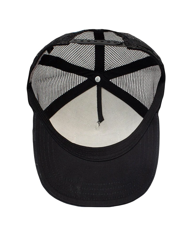 Goorin Bros. Men's Black White Tiger Trucker Adjustable Hat