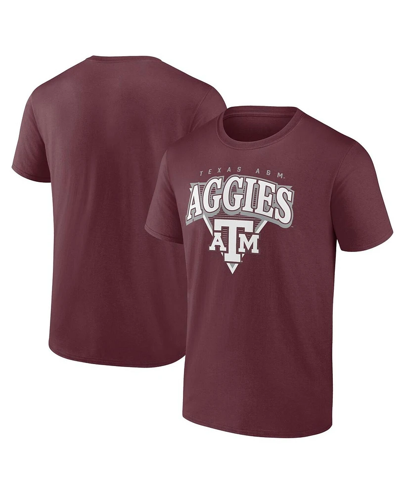 Fanatics Men's Maroon Texas A M Aggies Modern Tri T-Shirt